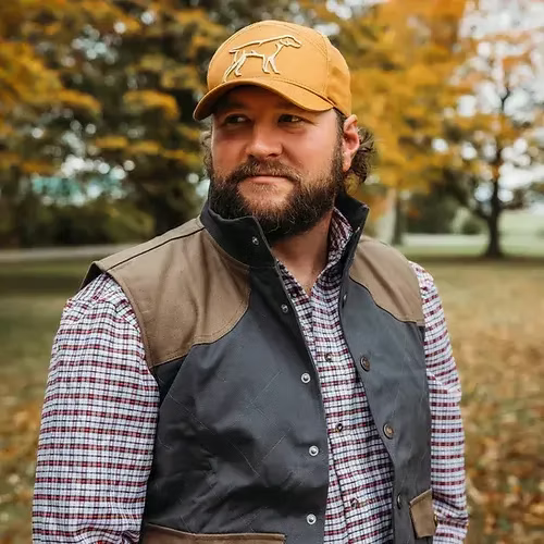 Fieldstone - The Dutton Vest in Grey/Tan