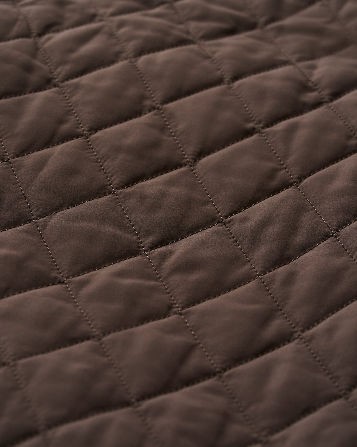 Juno Quilted Snap Jacket - Cocoa