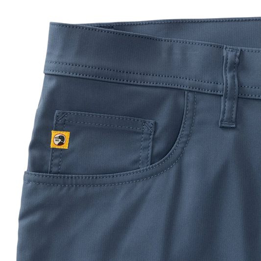 Long Drive Performance 5-Pocket Pant in Indigo Blue