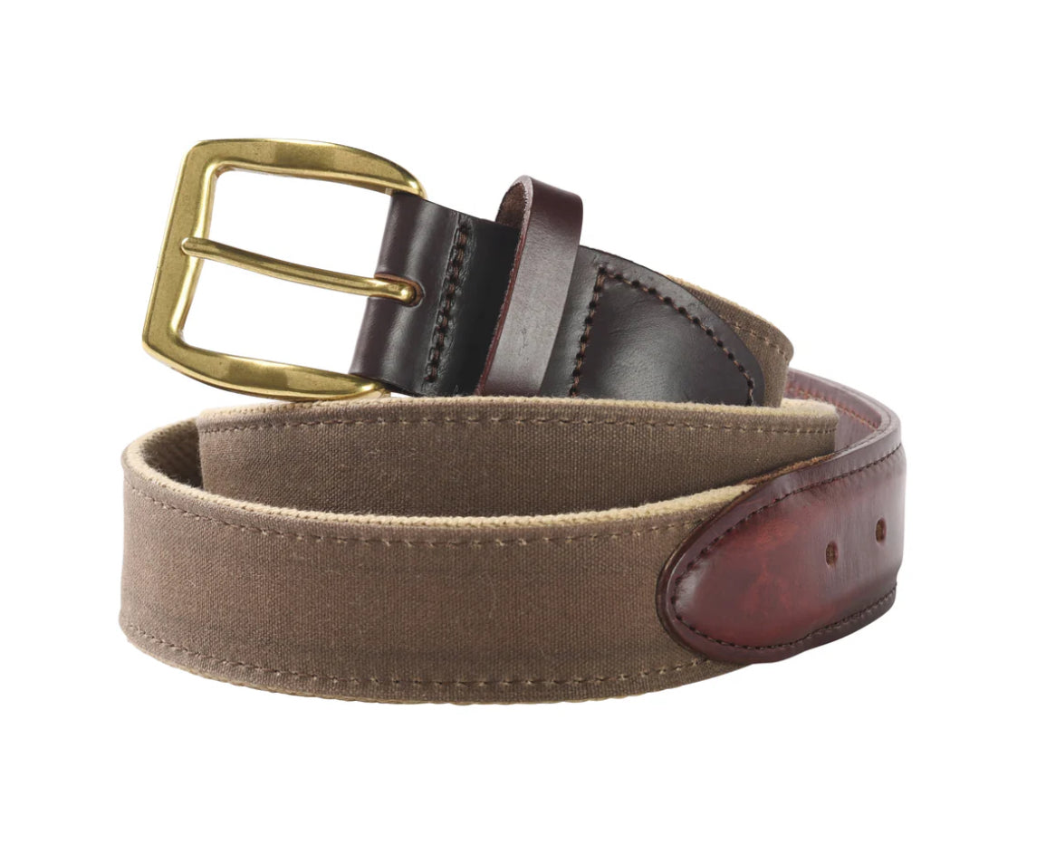 Waxed Canvas Belts