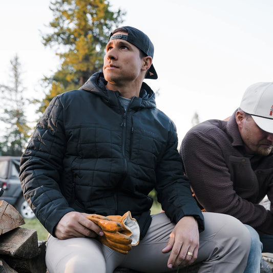 Puffer Jacket - Black (Oversized)