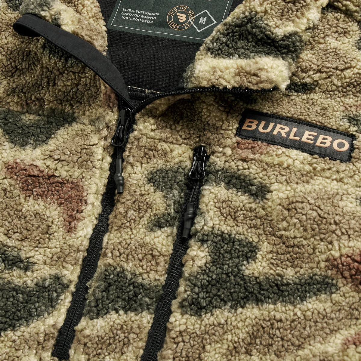 Sherpa - Quarter Zip - Rocky MountainCamo