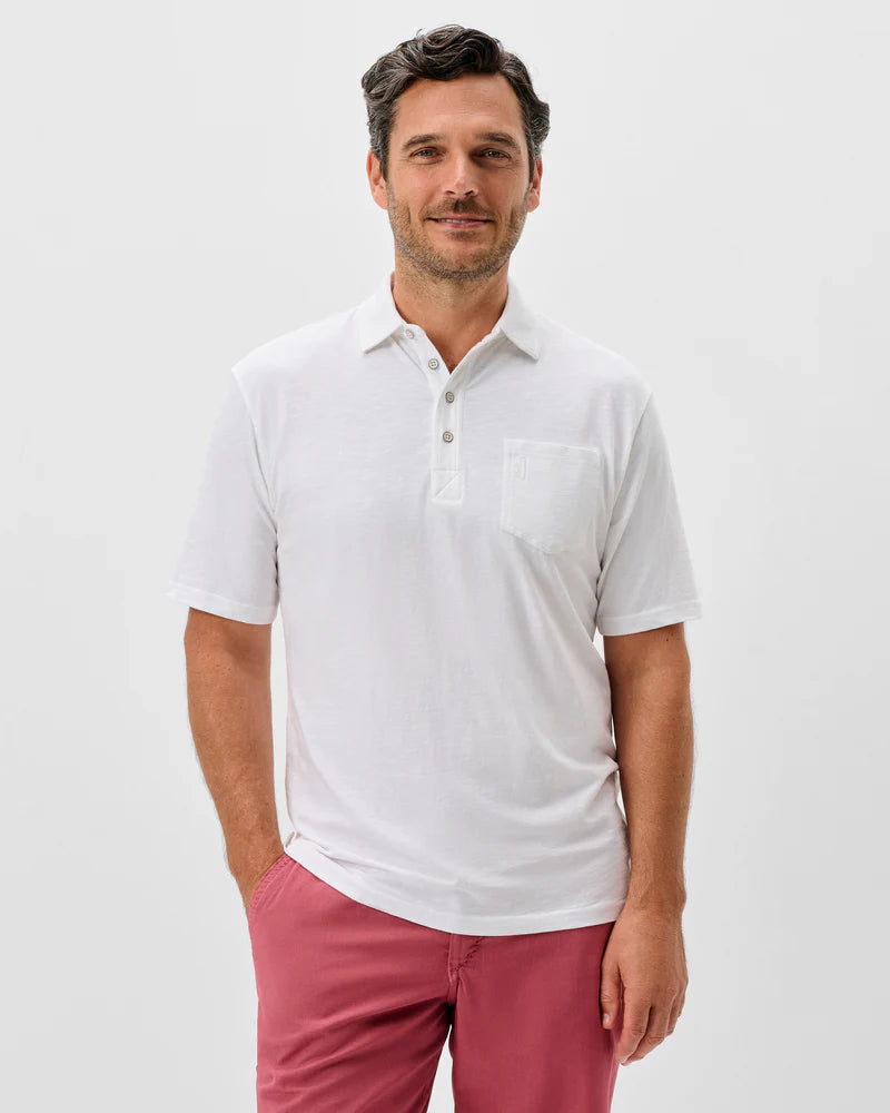 Original 4-Button Polo - White
