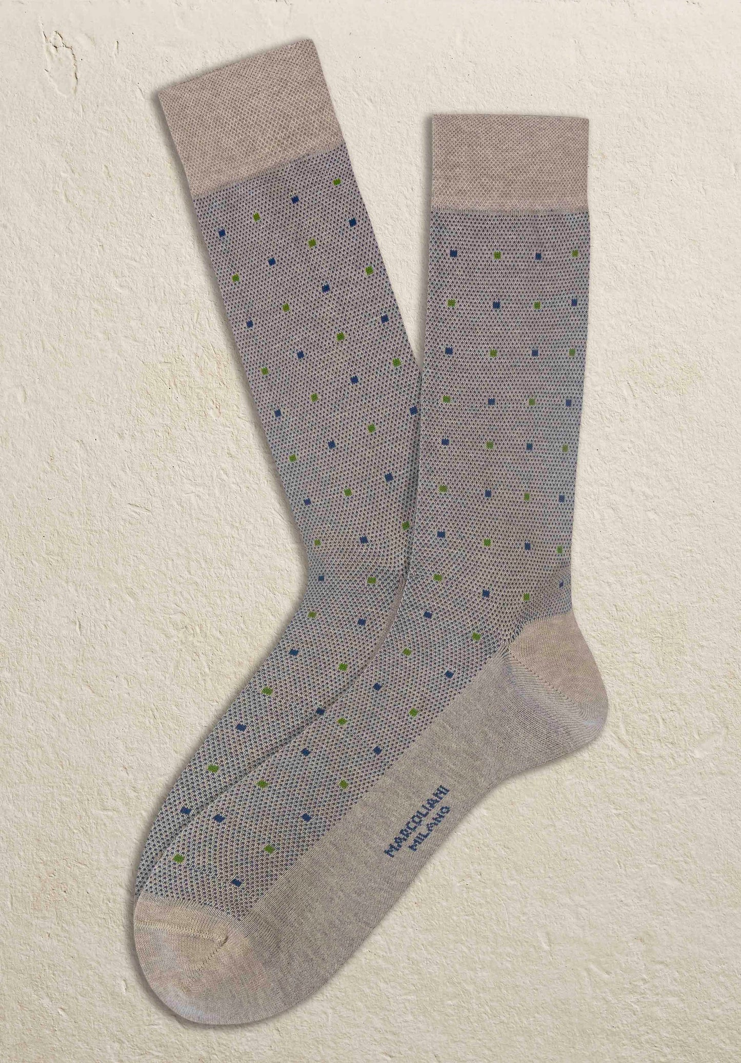 Marcoliani Sock - Contemporary Dots Beige