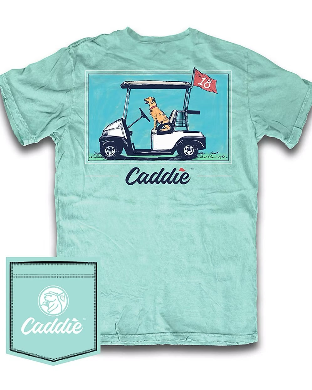 Designated Driver T-Shirt in Chalky Mint