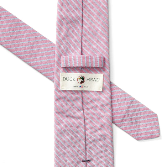 Seersucker Stripe Tie