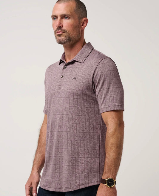 Travis Mathew Cabana Polo - Moonscape