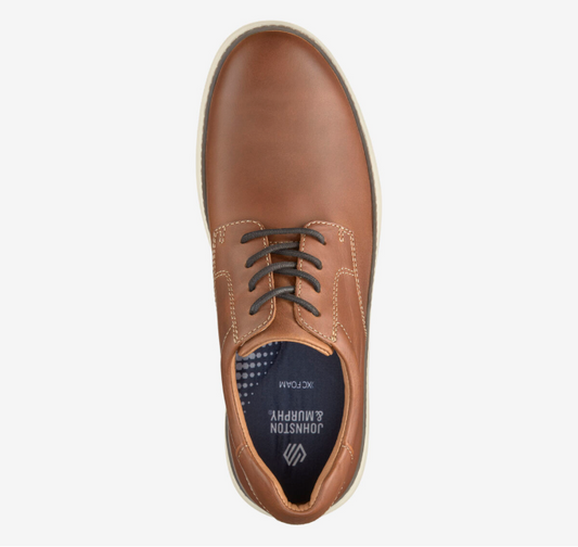McGuffey Plain Toe Shoe - Tan Oiled Full Grain