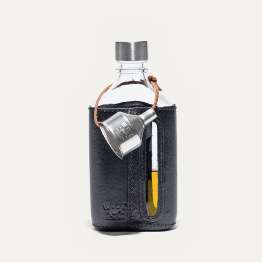Will Leather - Glass Leather Flask 200 ml
