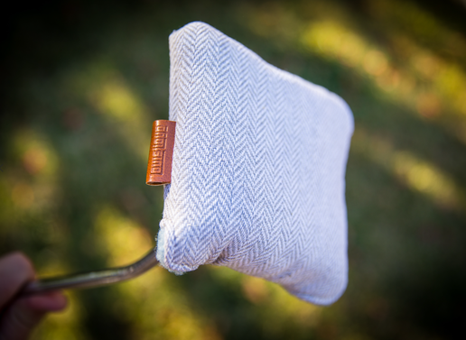 Louis Lloyd Grey Mallet Putter Cover