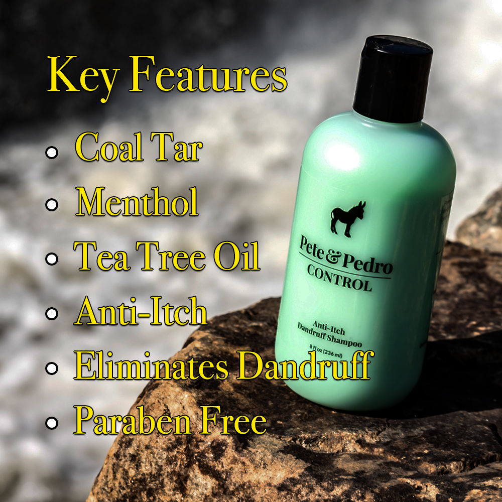 Pete & Pedro - CONTROL Extra-Strength Dandruff & Anti-itch Shampoo