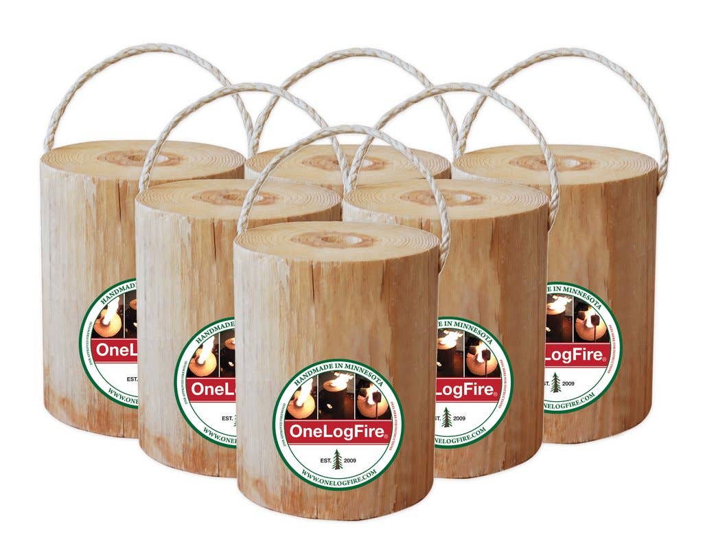 OneLogFire - 6-Logs per case - 2-Hour burn time