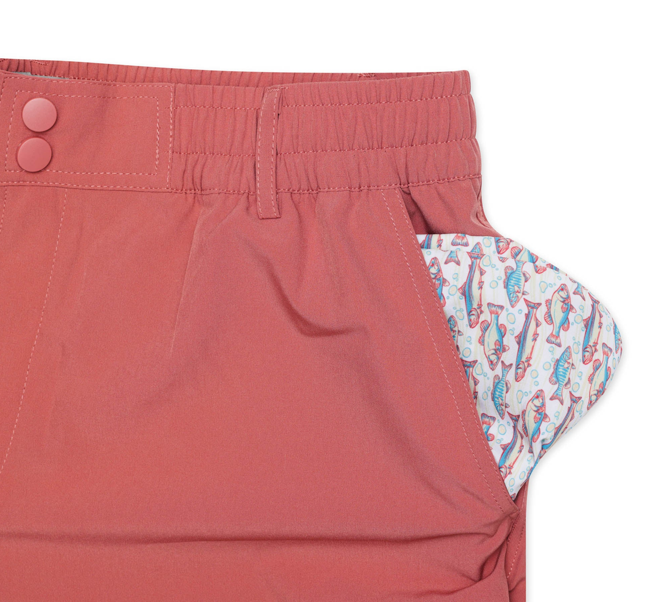 Burlebo - 7" Everyday Short Red Clay Fish Pocket