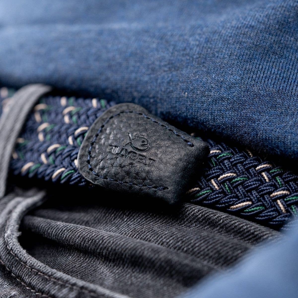 BILLYBELT - Knokke Elastic Braided Belt