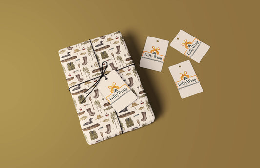 Gift Wrap - "Go Fish"