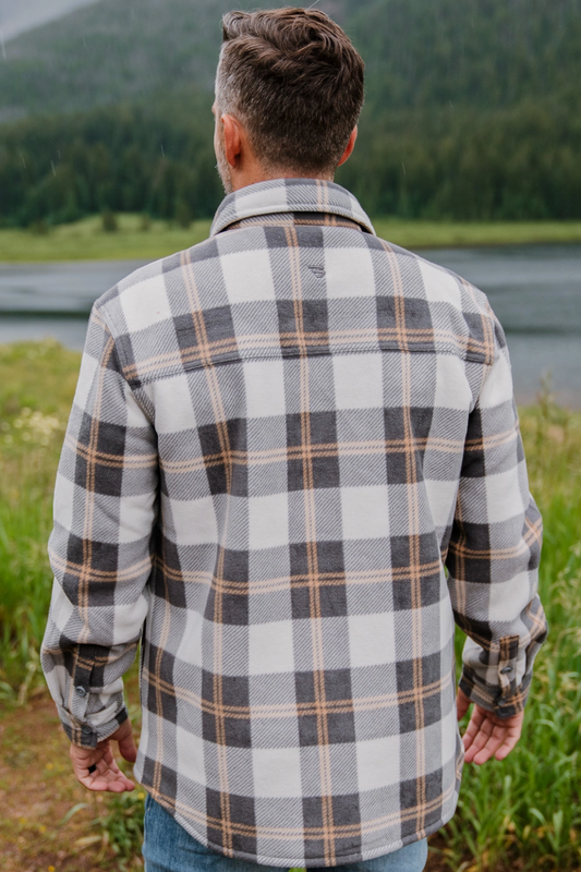 Burlebo - Coyote Plaid Shacket