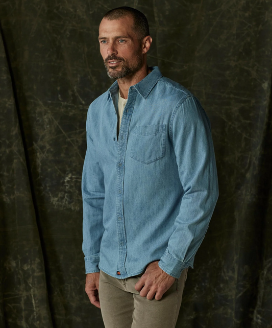 The Normal Brand - Cotton Denim LS Button Up