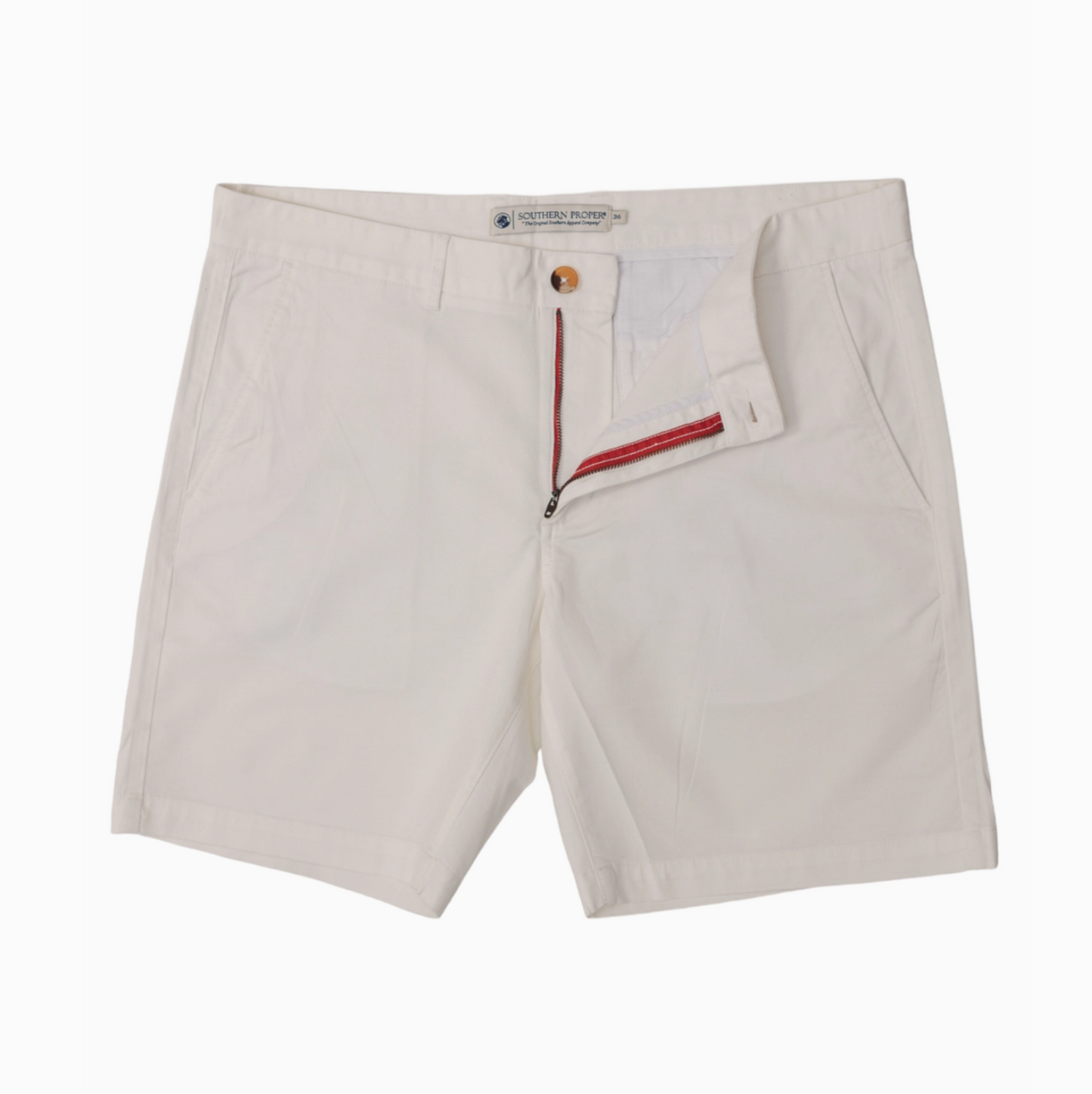 Southern Proper - Bluff Shorts in White