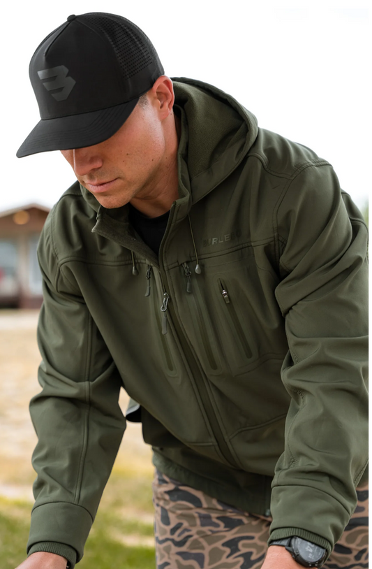 Burlebo - Challenger Jacket in Mallard Green