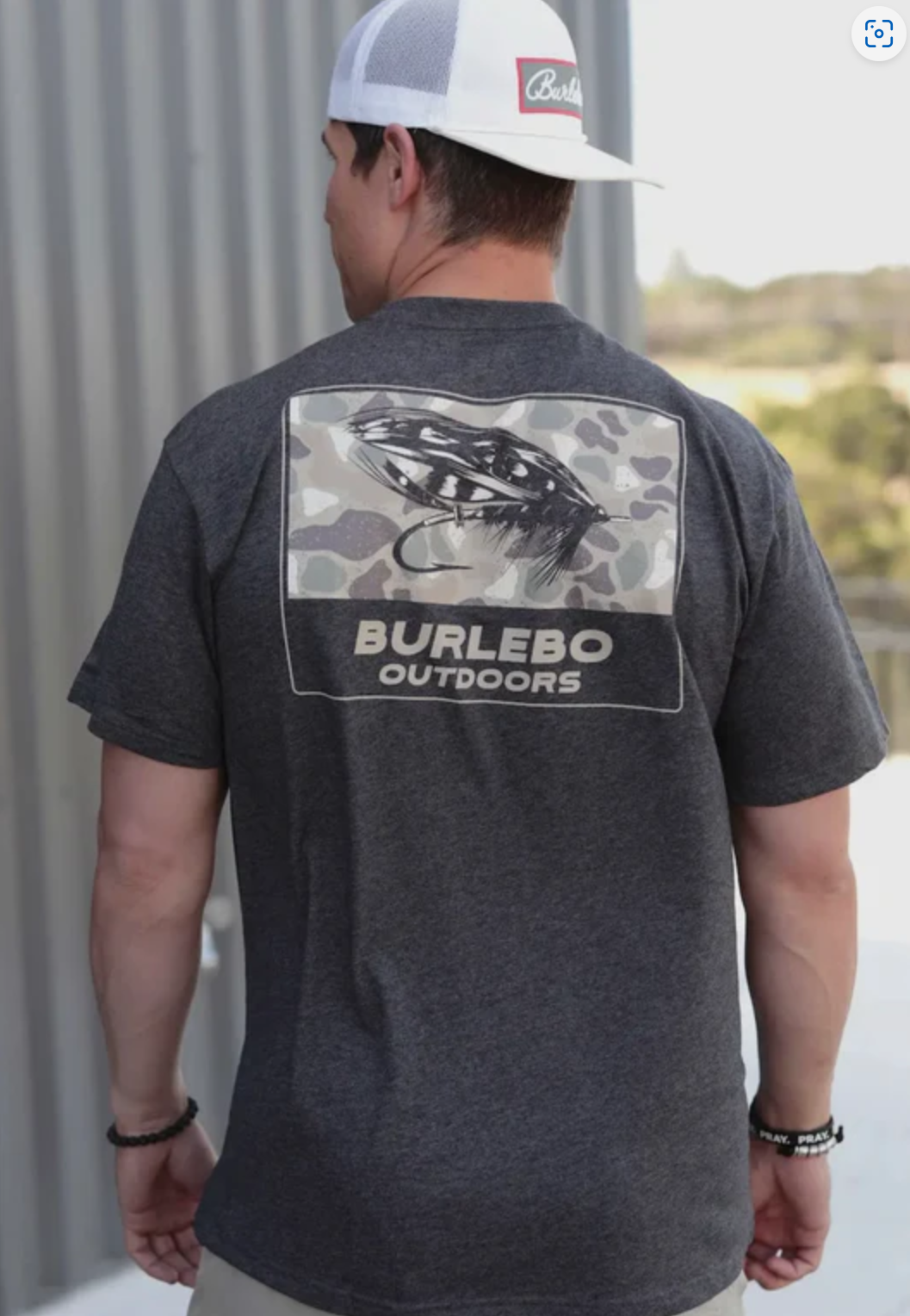 Burlebo - Camo Big Fly - Heather Black