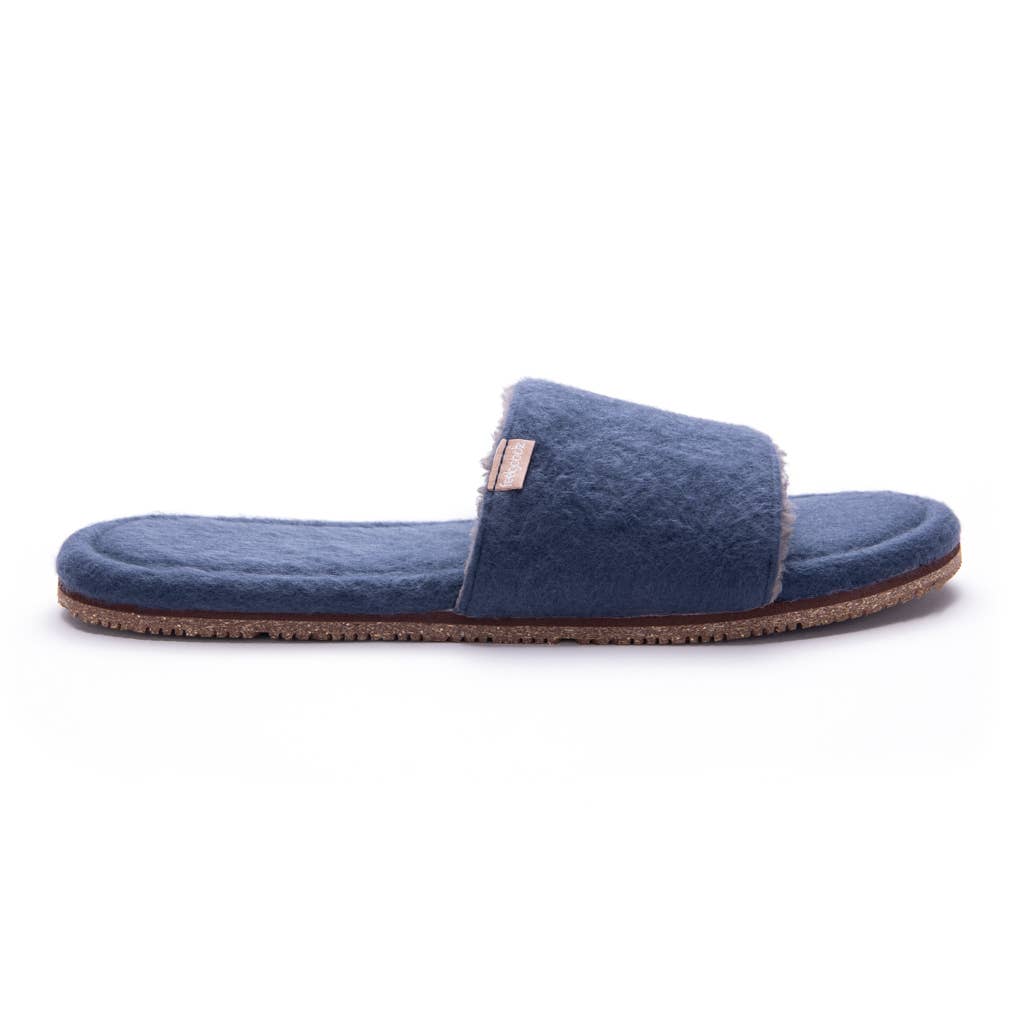 Feelgoodz - Men's Meridian Soft Slides: Large (9.5-11), Moon