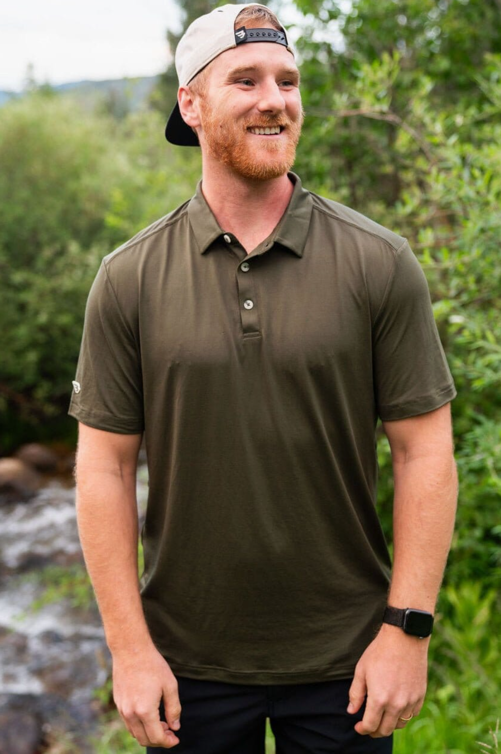 Burlebo - Performance Polo in Mallard Green