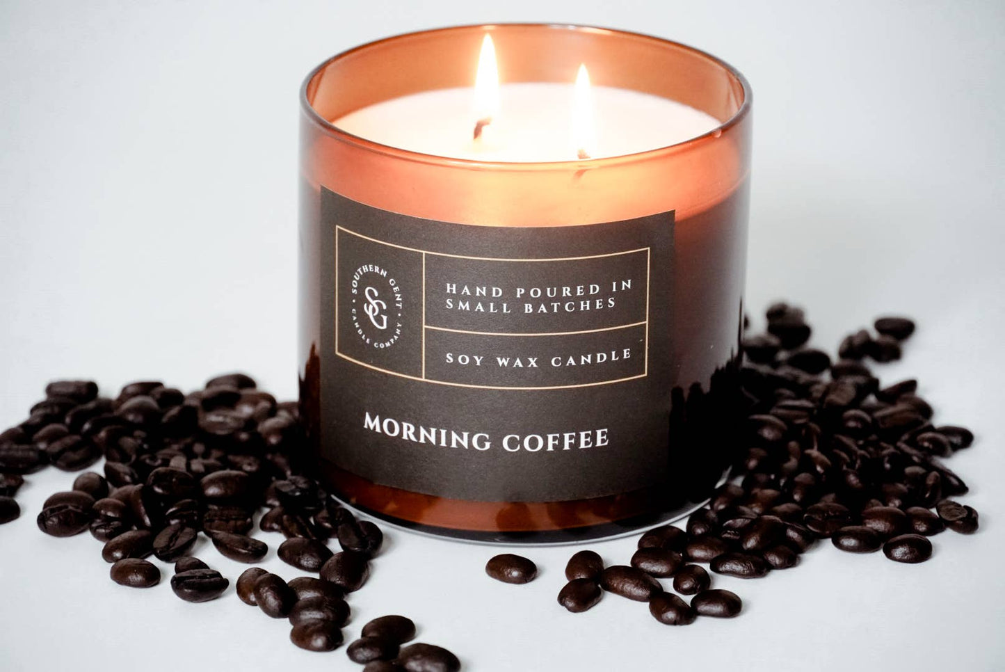 Southern Gent Candles - "Morning Coffee" Soy/Coconut Wax Candle