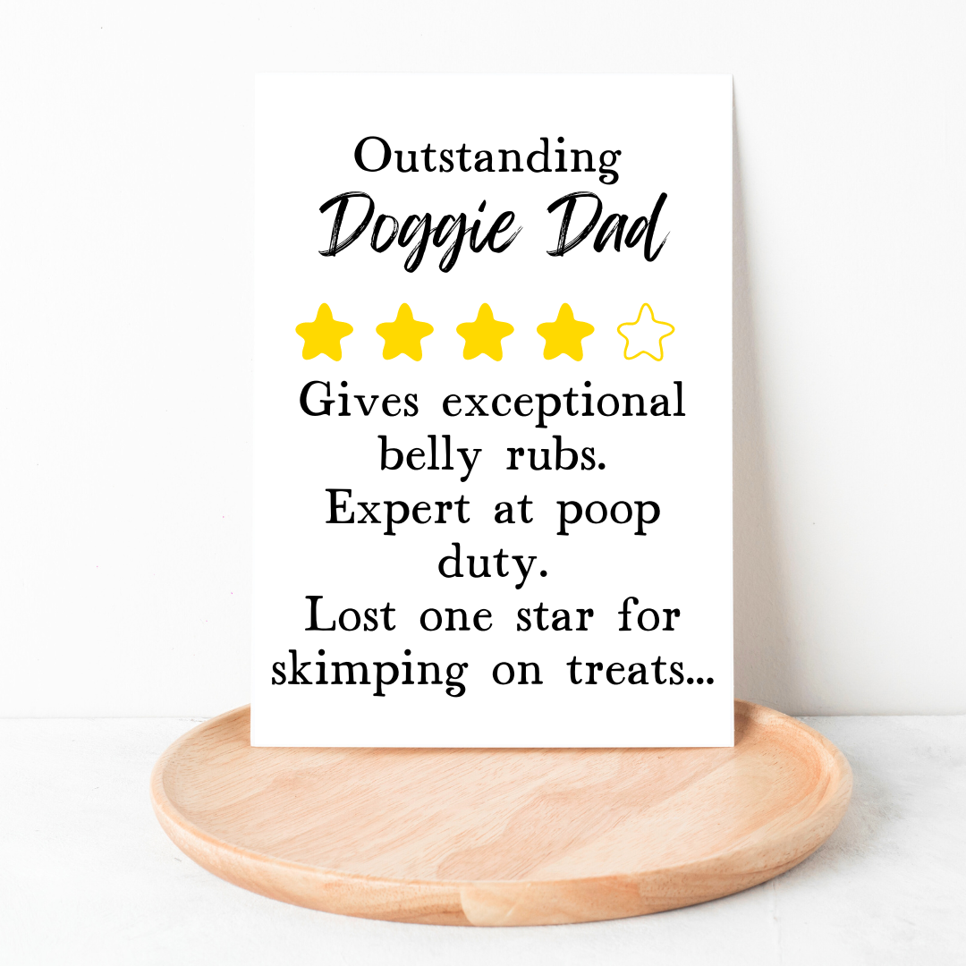 9th Letter Press - Best Dog Dad