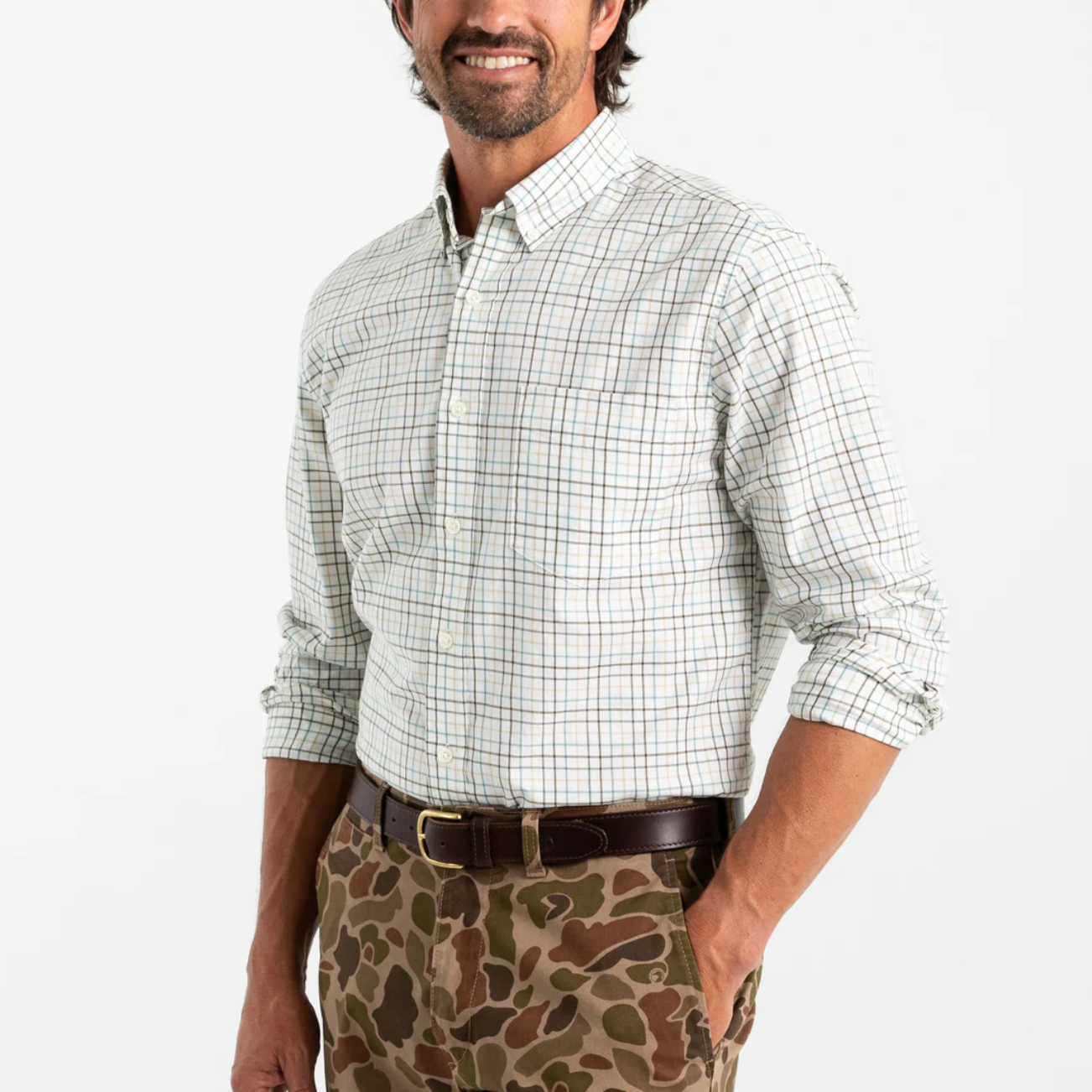 Duck Head - LS Cotton Twill Joyner Plaid Shirt