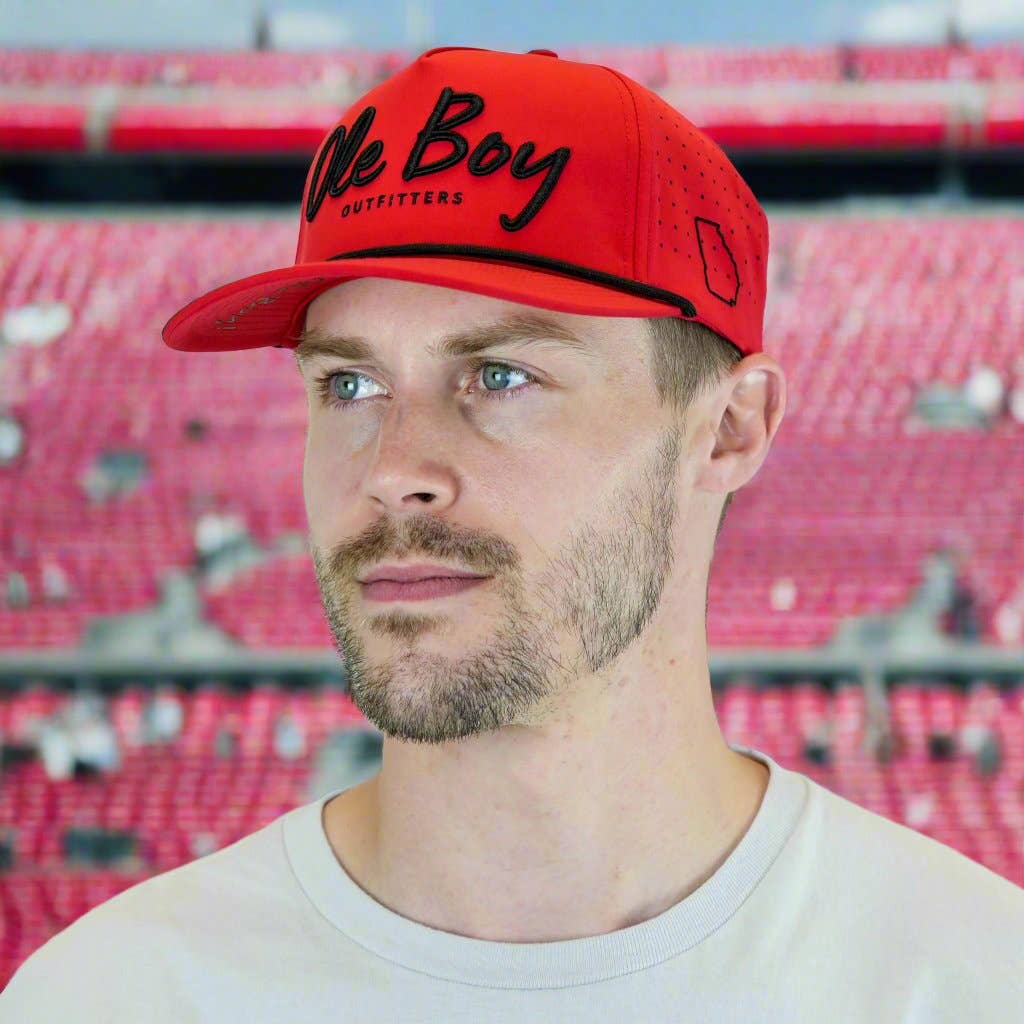 Ole Boy Outfitters - OLE BOY Georgia Game Day Performance Golf Hat