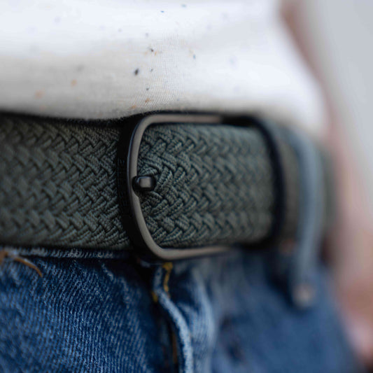 BILLYBELT - Dark Forest Elastic Braided Belt