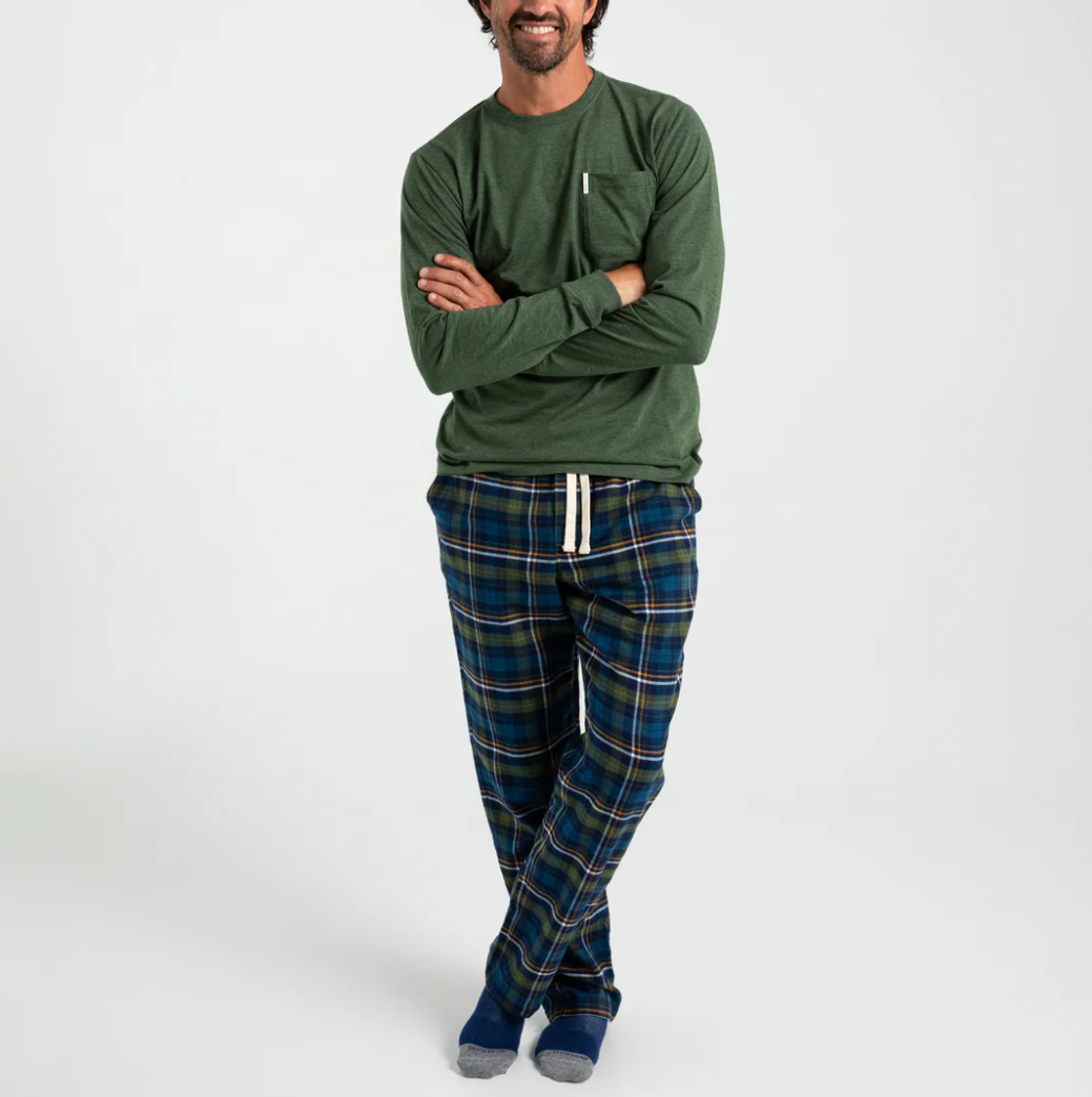 Duck Head - Loungewear Set in Pine Green Heather