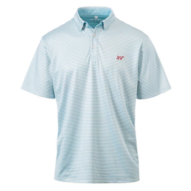 Fieldstone - The Marshall Polo Blue/White Medium