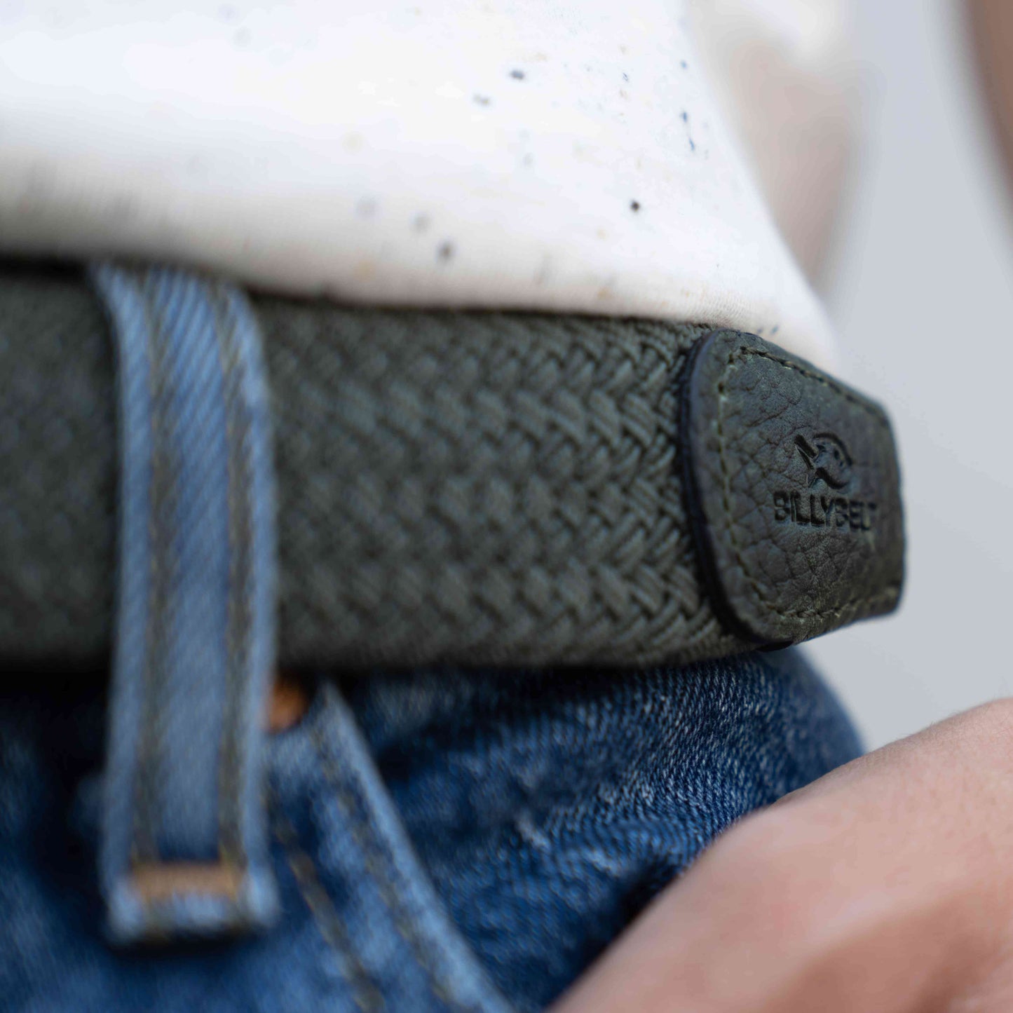 BILLYBELT - Dark Forest Elastic Braided Belt