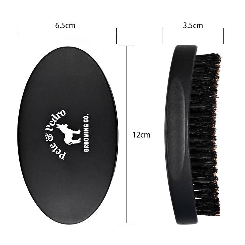 Pete & Pedro - Oval Military Men's Hair & Beard Brush