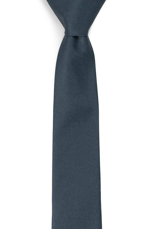 Tough Apparel - Smoke - Deep Charcoal Tie: 3.25" Standard Tie