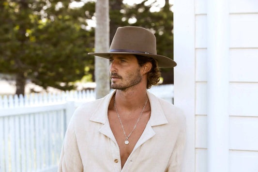 Conner Hats - Banjo Paterson Australian Wool in Brown