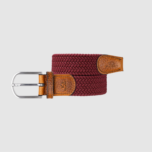BILLYBELT - Garnet Elastic Braided Belt
