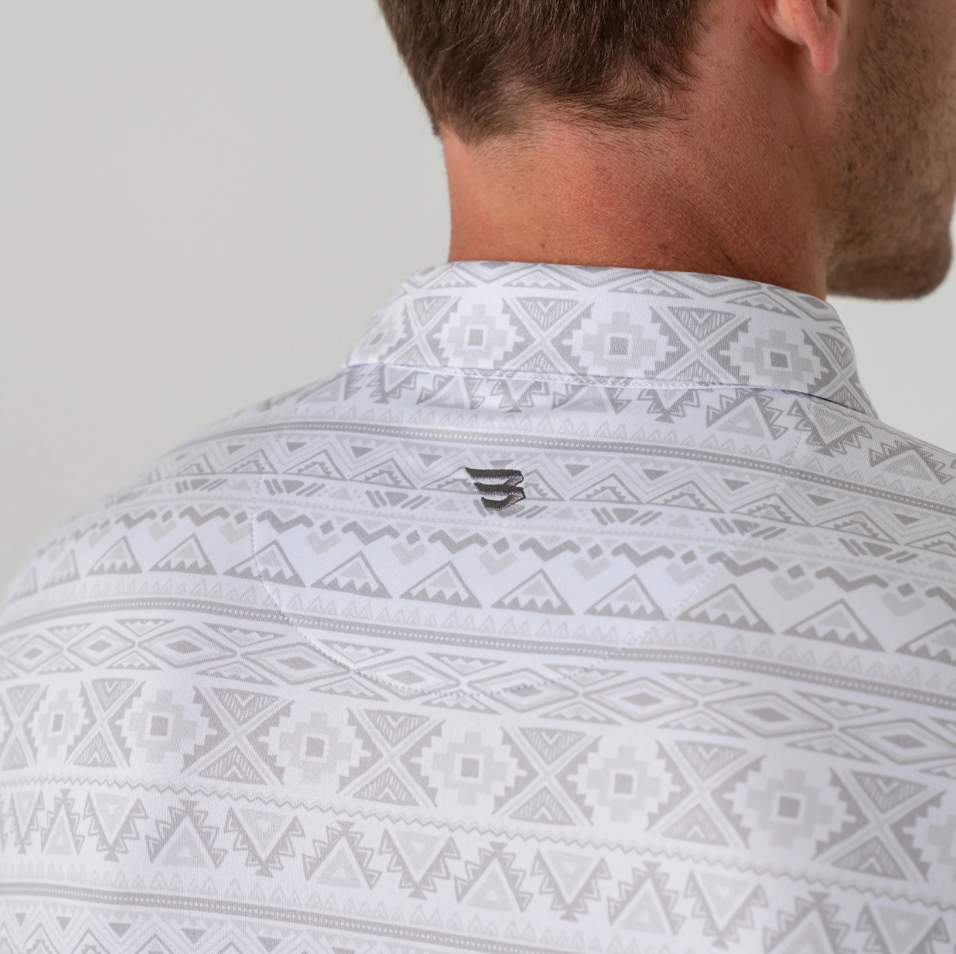 Burlebo - Performance Polo Grey Aztec