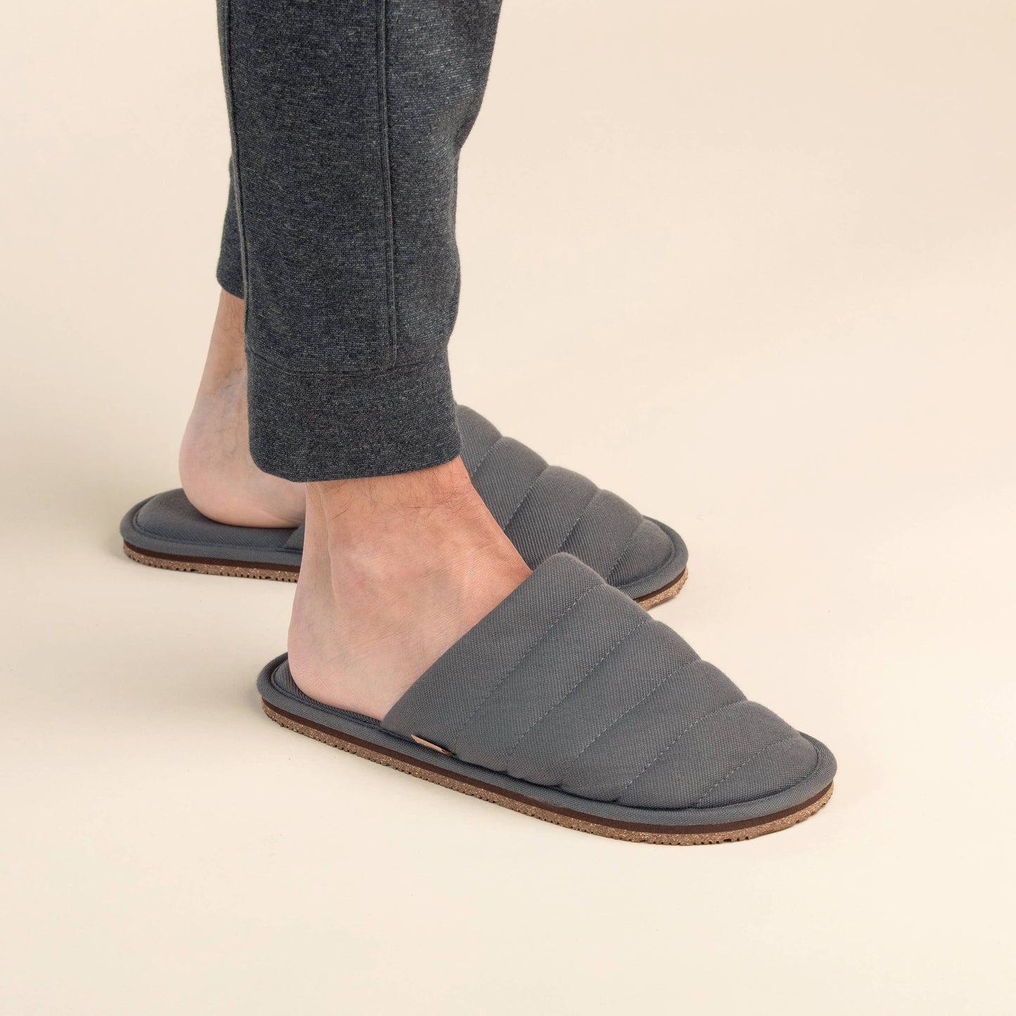 Feelgoodz - Men’s Quilted Mule Slipper: MEDIUM (8-9), LEAF