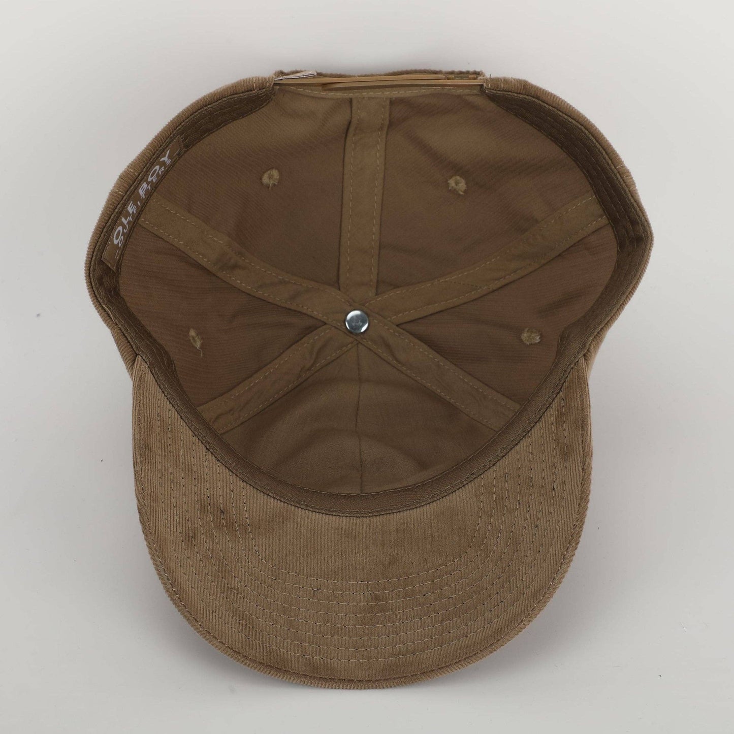 Ole Boy Outfitters - OLE BOY Classic Logo Corduroy Dad Hat - Tan