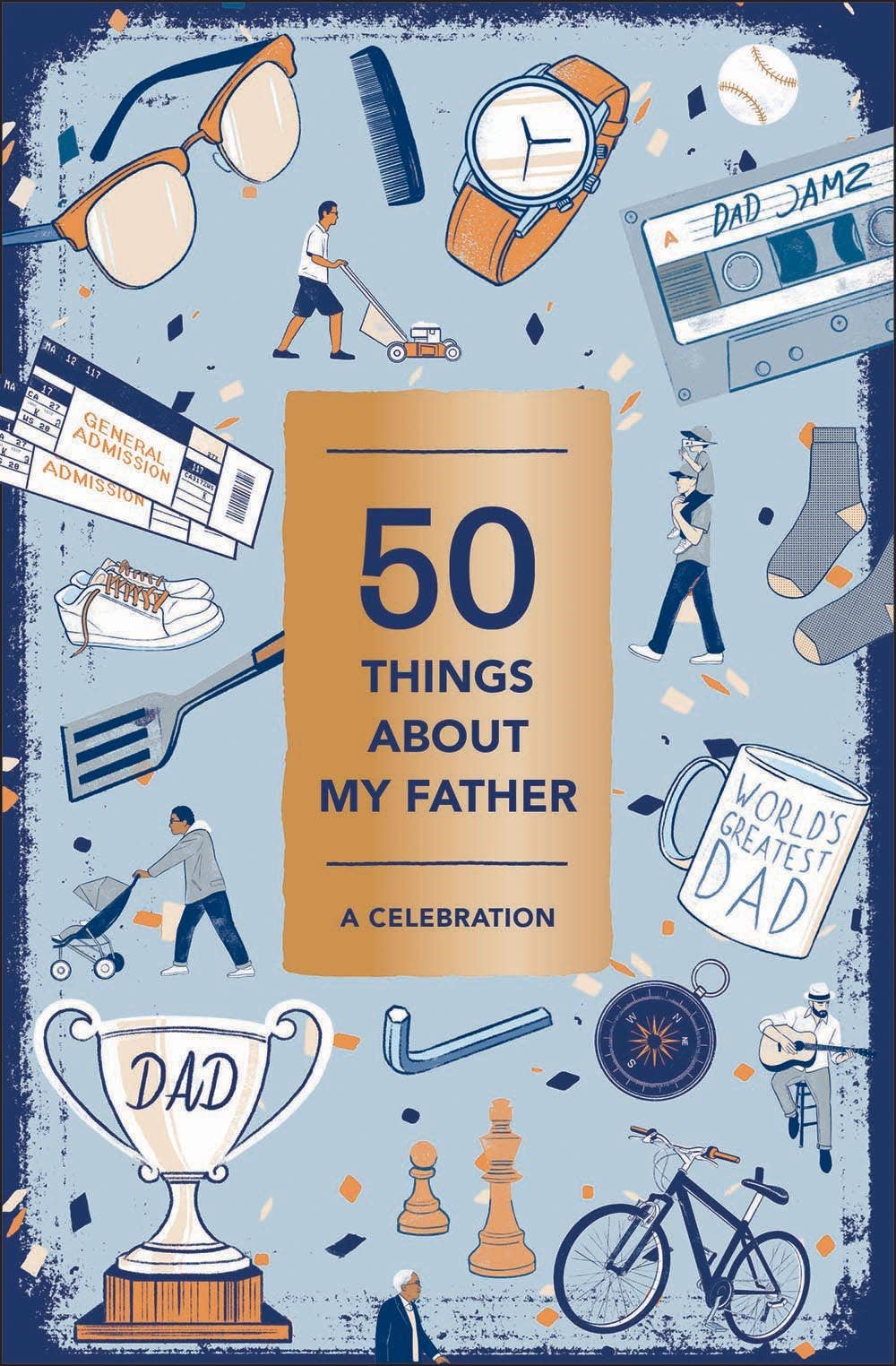Abrams - 50 Things About My Father (Fill-in Gift Book)