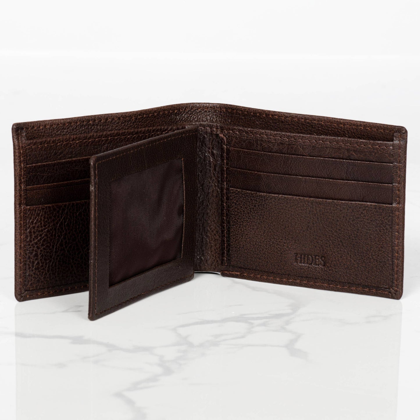 Hides - Leather Wallet For Men - Full Grain Leather 9 Card Bifold