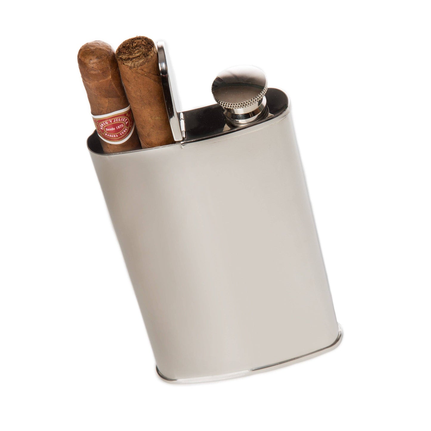Brouk and Co. - The Wingman Flask & Cigar Holder