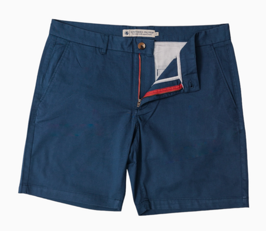 Southern Proper - Bluff Shorts in Navy