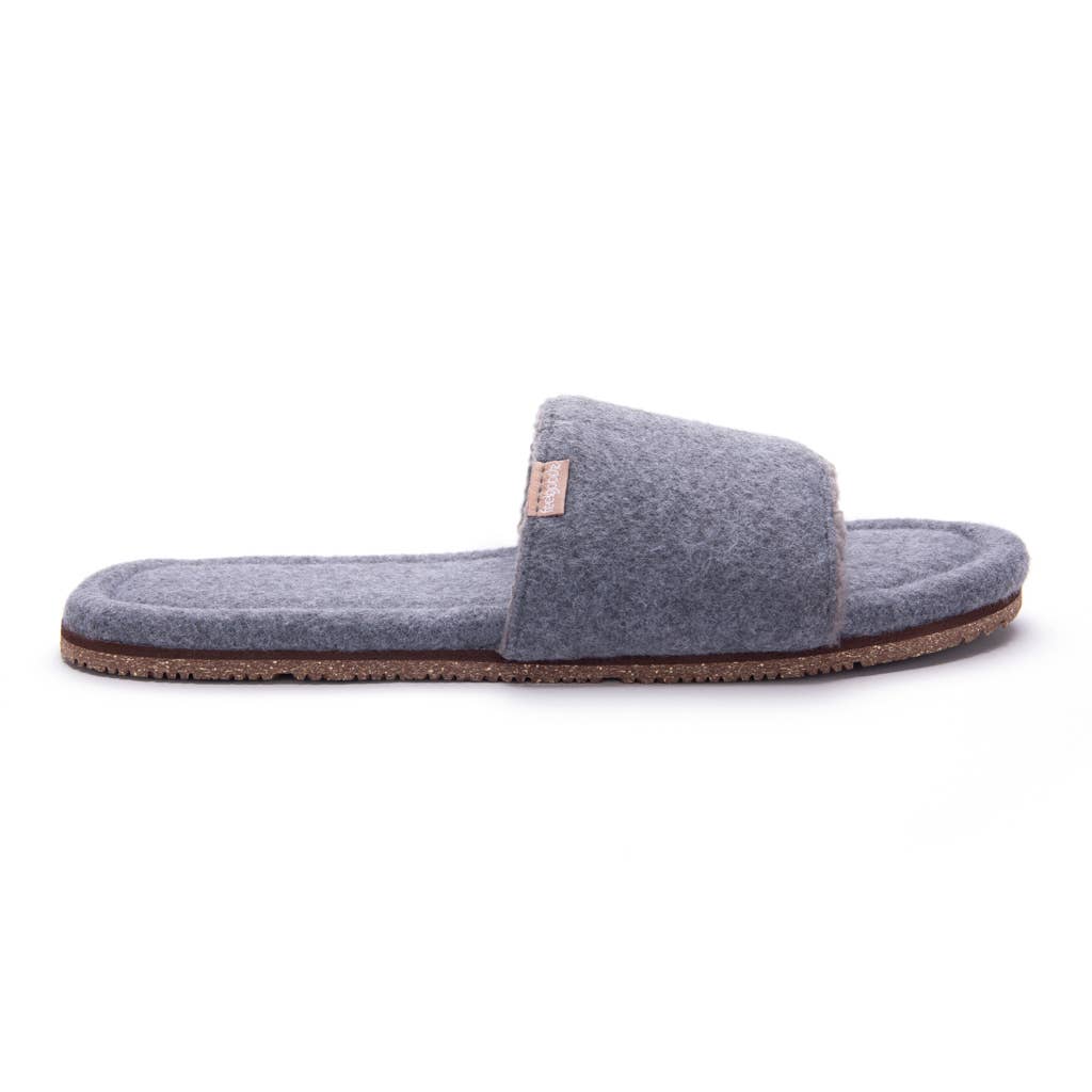 Feelgoodz - Men's Meridian Soft Slides: Large (9.5-11), Moon