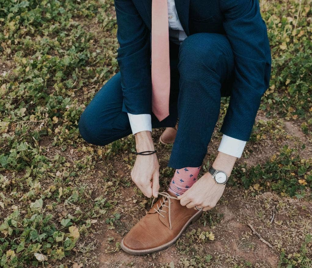 Tough Apparel - Peachtree - Light Peach Tie: 3.25" Standard Tie