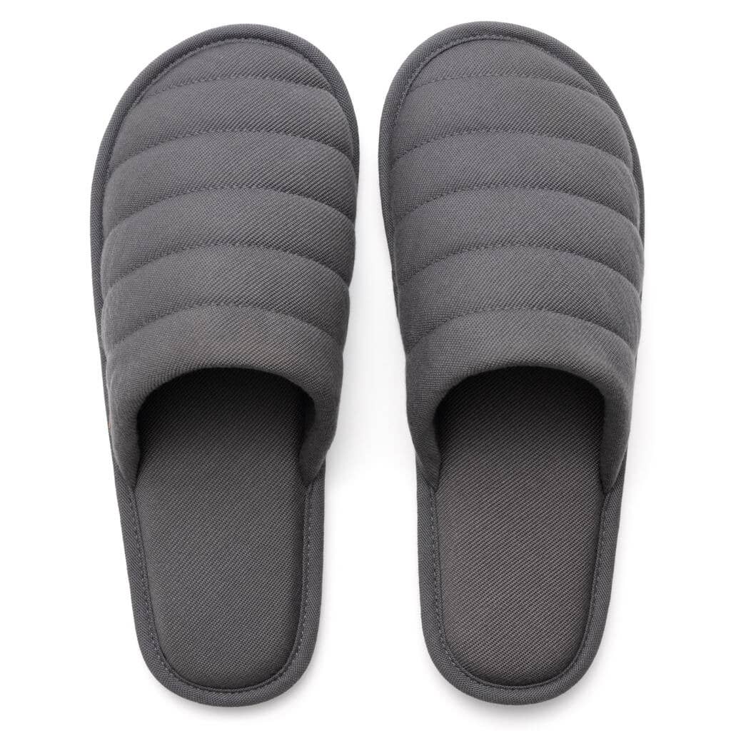 Feelgoodz - Men’s Quilted Mule Slipper: MEDIUM (8-9), LEAF