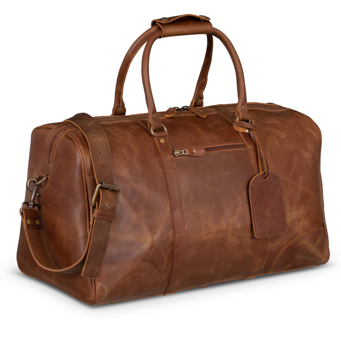 Hides - Tourist Leather Duffle 21"