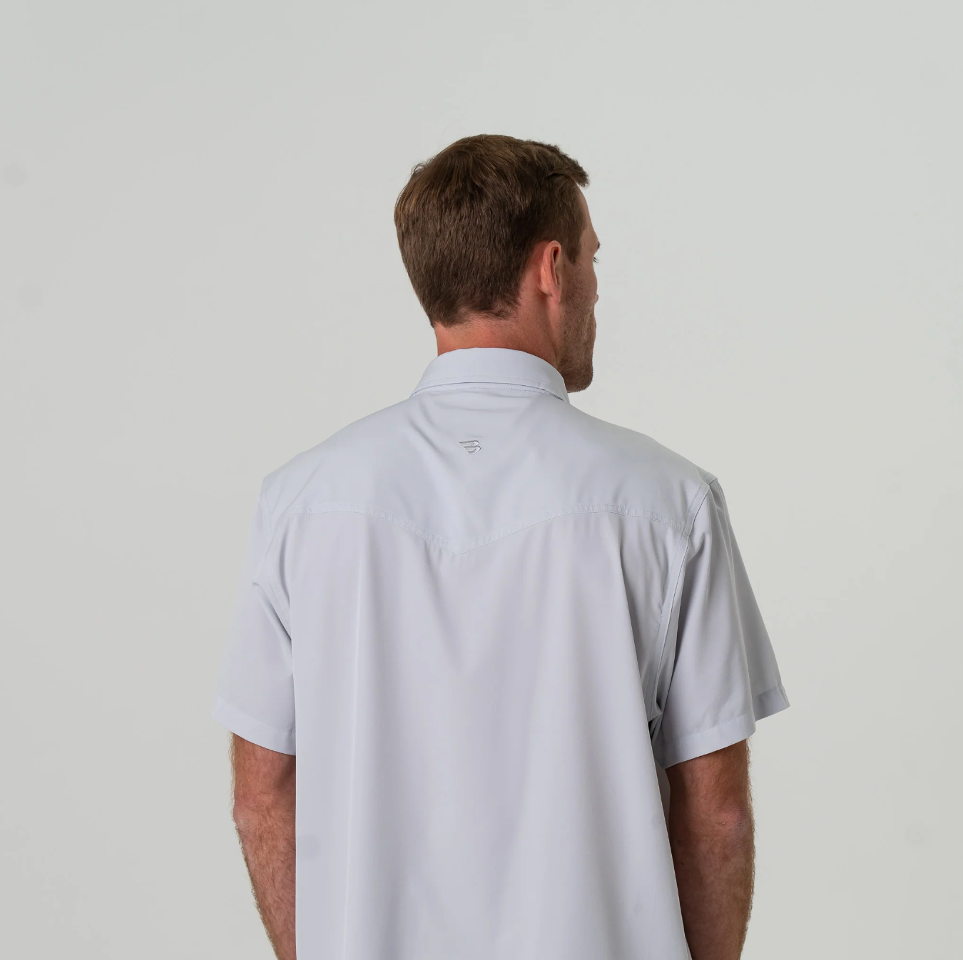 Burlebo - Performance Western Shirt Light Grey